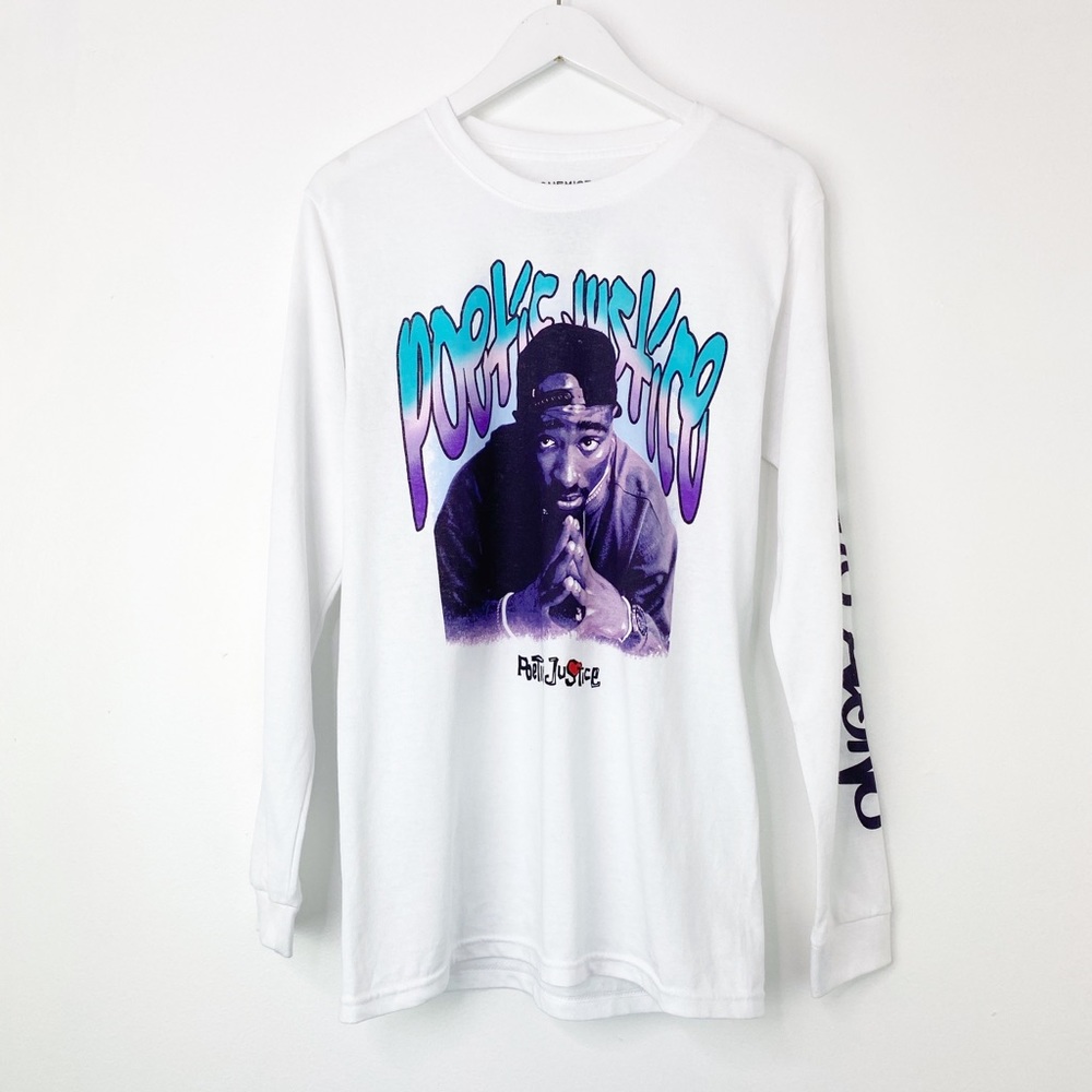 Chemistry Size S Poetic Justice 2Pac Grapic Tee